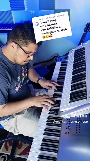Annie's Song Piano Instrumental Cover with Karaoke Lyrics