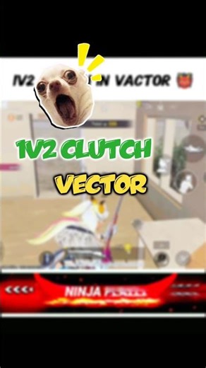 1v2 Clutch in Vector 🔥 | BGMI Shorts #shorts #viral #1v2clutch #vector #bgmi