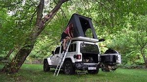 Solo Car Camping in the forest Hidden natural swimming pool #camping #campinglife #campinghacks #campingsetup #outdoors #jeepwrangler #solocamping