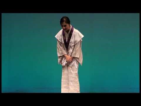 2015年劇団まほろば公演 一人芝居「花いちもんめ」 作 宮本研 演者 生島三保子