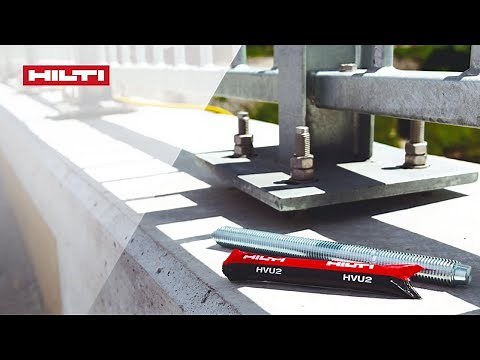 Hilti HVU2 – anclaje químico