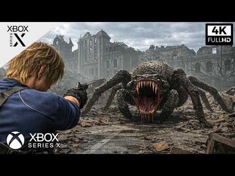 Leon vs Giant Spider Boss Fight | Resident Evil Requiem Immersive ULTRA Graphics Gameplay