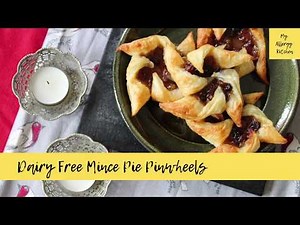 Dairy Free Mince Pie Pinwheels
