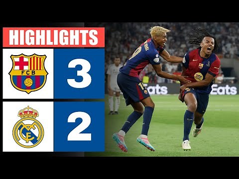 🔴 RÉSUMÉ : Barcelone contre Real Madrid 3 - 2 | HIGHLIGHTS | Finale de la Coupe du Roi 2024/25