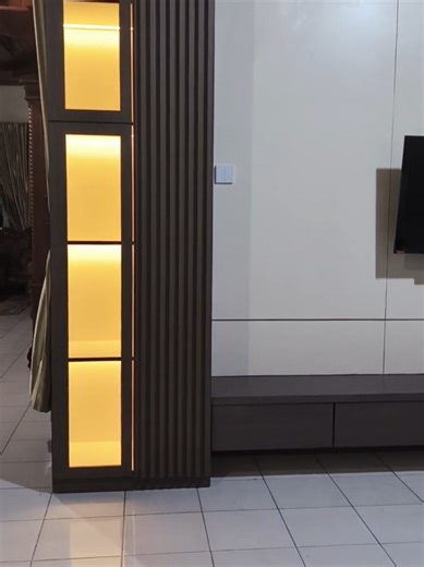 Elegant Minimalist TV Backdrop Design Ideas