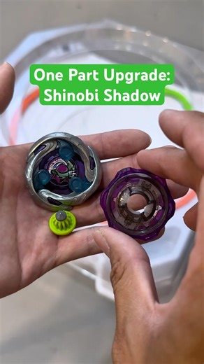 📈One Part EASY Shinobi Shadow Upgrade! Beyblade X Combo Testing #shorts