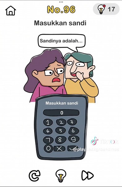 Solusi Teka Teki Level 96 di Brain Out