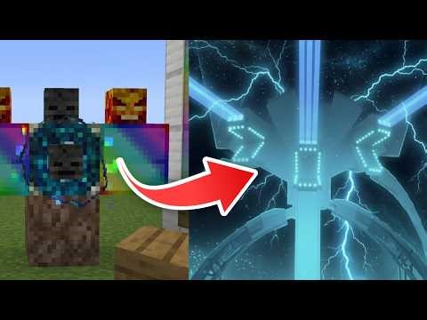 Summoning The ENGENDER WITHERZILLA STORM in Minecraft!