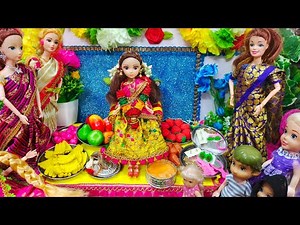 Maya half saree function😍/Barbie show tamil