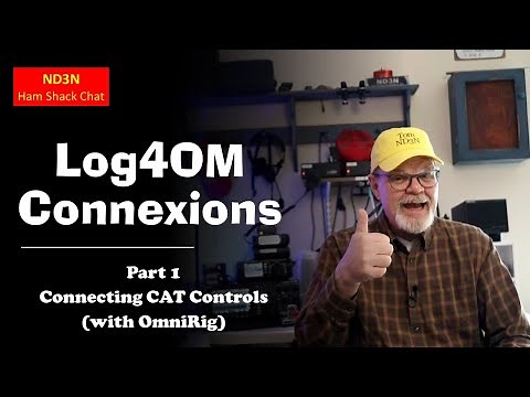Log4OM Connexions Part 1 - CAT Controls using OmniRig