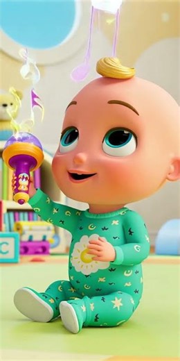Wiggle Wiggle! 🎶 Baby Dance & Magic Song 💃✨ #Shorts #cutebaby #funnyvideo #kidscartoon