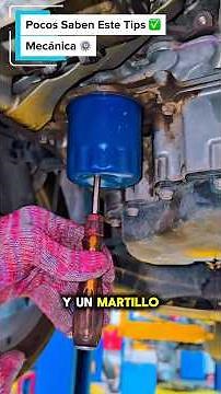 The mechanic's trick to change your oil without making a mess 🚗🔧