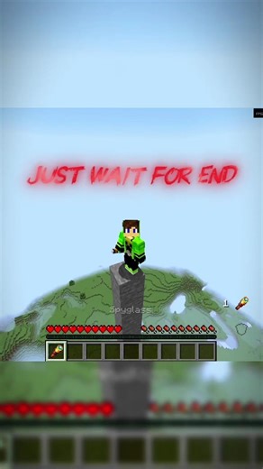 best Mlg clutch in Minecraft #minecraft #mincraftchallenge #shorts #ytshorts #challenge #gameplay