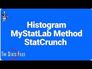 5.1.37 Create Histogram Using StatCrunch for MyStatLab