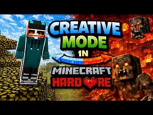 How to Use Creative Mode in Hardcore?! 😱 | Minecraft