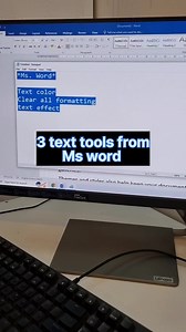 4.7K views · 50 reactions | Text tools in ms word. ....