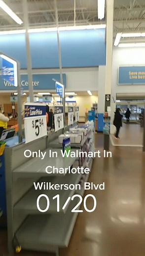 Only In Walmart In Charlotte NC Wilkerson Blvd #walmart #charlotte