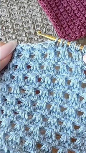 Repeat row 1 - simple and effective! 💓🩵🌿 Magic crochet patterns