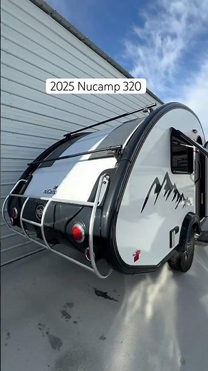 2025 TAB 320 nuCamp teardrop camper, ultra lightweight, compact, off-grid ready, easy tow