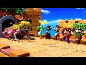 Super Mario Party All Minigames Compilation - Mario Vs Luigi Vs Wario Vs Waluigi Battle!