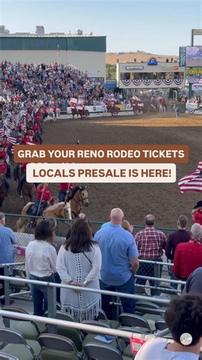 🤠 GRAB YOUR RENO RODEO TICKETS — LOCALS PRESALE IS HERE! It’s that time again! Reno Rodeo tickets for the 2026 Rodeo (June 18–27, 2026) are now available for locals! Comment “RODEO” and we’ll send you all our favorite rodeo tips and the link with more details! You can snag your tickets in person at the Reno Rodeo Ticket Office (Gate 6 off Sutro Street) or online — but hurry, these always sell fast! 📍Reno-Sparks Livestock Events Center 📆 June 18-27, 2026 👉 Reno Rodeo: https://bit.ly/RenoRodeo