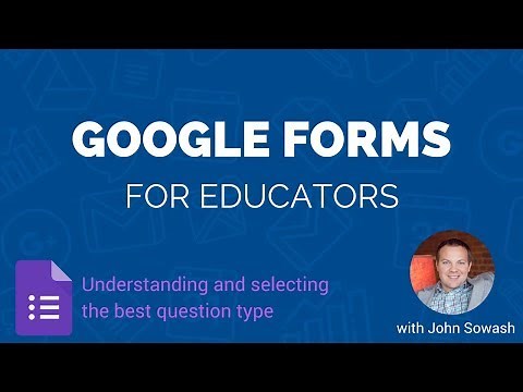What types of questions you can add to a Google Form?