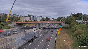 The newly built Fairfield Avenue Bridge in Norwalk has officially reopened, several months ahead of schedule and under budget. The original bridge, which crosses over I-95, was heavily damaged by a fiery motor vehicle collision in May and subsequently needed to be demolished. For more info, click here: https://bit.ly/FairfieldAveBridgeNorwalk Check out this timelapse video filmed between July and November of Connecticut Department of Transportation crews and contractors building the new bridge ⬇