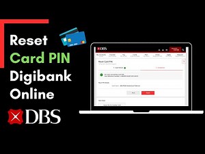 How to Reset Card PIN via digibank Online