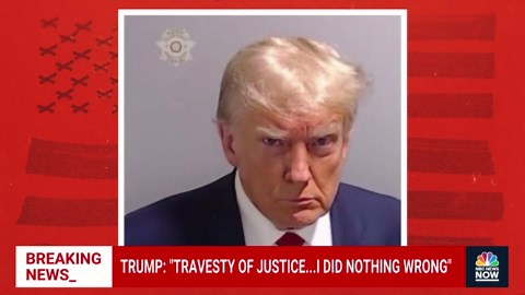 Mug shot of Donald Trump released by Fulton County sheriff's office