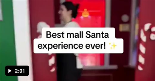 Best Mall Santa Experience Ever - Video