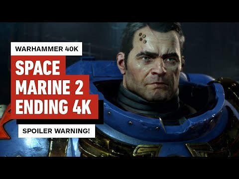 Warhammer 40K: Space Marine 2 Ending Cutscene (4K 60FPS)