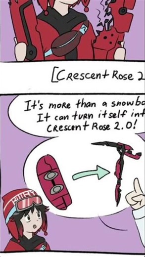 Crescent Rose 2.0 | RWBY #Shorts