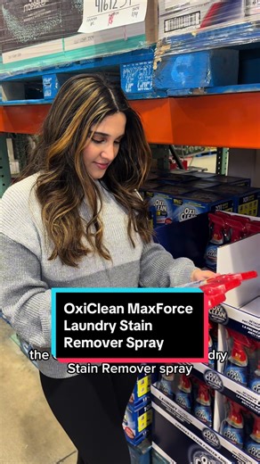 5 stain removers in 1 and without any chlorine bleach?! Buy the OxiClean MaxForce Laundry Stain Remover Spray value pack at Costco Canada now!! Use as per pack directions and pre-treat stains for up to 7 days before washing! #Ad #OxiClean #costco #costcofinds #costcodeals #costcocanada #cleaning #cleaninghacks #deepclean #cleanhome @OxiClean
