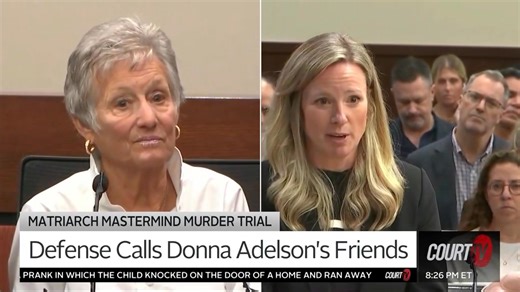 Ann Elizabeth Cunningham was one of three friends to testify on behalf of Donna Adelson's defense on Tuesday. #CourtTV What do YOU think? ⚖️ https://trib.al/YxCqkyD | COURT TV