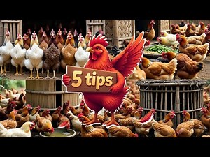 5 STEPS TO SUCCESSFULLY RAISING FREE-RANGE CHICKENS AT HOME