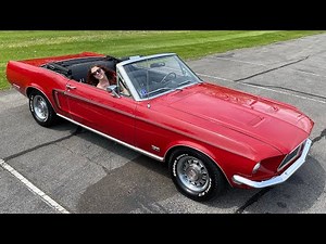 Test Drive 1968 Ford Mustang Convertible SOLD $36,900 Maple Motors #1612