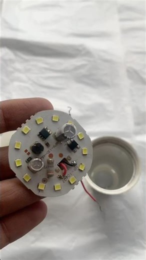 12W LED Bulb Repair Using Old Chip & Casing | Zero Cost Fix 💡🔥