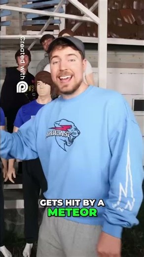 Meteor Hits Minecraft House Replica Survival Test!