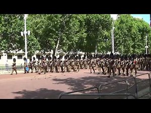 Massed Bands & Troops On The Mall 19 May 2022