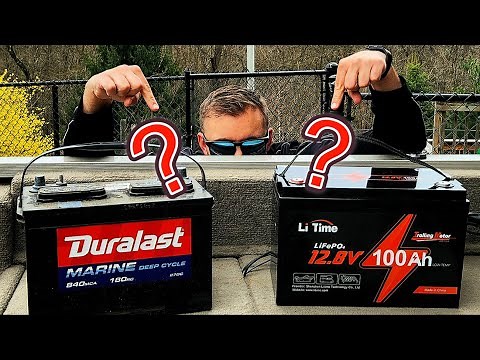 Trolling Motor Battery REVIEW!!! Lithium OR Lead Acid???