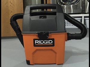 Testing Rigid WD3050 Shop Vac