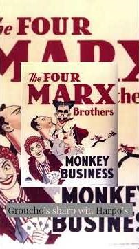 Monkey Business (1931) — The Marx Brothers’ Wildest Pre‑Code Chaos & Comic Genius#MarxBrothers#Clas