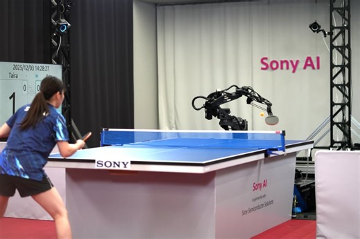 Sony’s Ping-Pong Robot ‘Ace’ Is Beating Elite Human Players