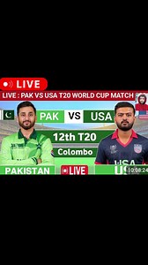 Live Cricket Match Today - Pakistan vs USA 12th t20 World cup 2026 Live Match Today | ICC Cricket World Cup t20 2026 Live - Pakistan vs United State of America ❤️💗💯 Live Score Updates - Star Sports Live Hindi - OPN Sports TV Live Now HD - PTV Sports Live USA vs Pakistan Live Match Today, USA vs Pakistantoday live match, Live Pakistan vs USA, live cricket matches, Zee Cricket Live, T Sports Live, Sports Corner Live, Cric World Live Cricket, Live Match, Live Match Today, Cricket Live, Today Matc