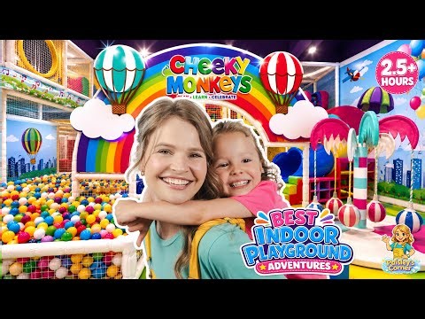 Indoor Playgrounds Learning Adventures w/ Silly Miss Lily | Learn through Play for Toddlers & Kids