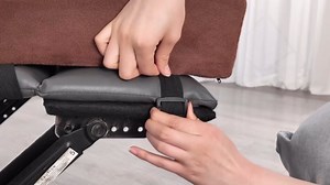BALAPET Large Recliner Leg Pillow, Memory Foam Recliner Cushion Wedge Shape Recliner Footrest Extender,Leg、Back and Lumbar Support Pillow with Adjustable Elastic Straps(Black)