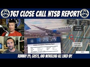 United Boeing 767 Hits Light Pole — NTSB Preliminary Report