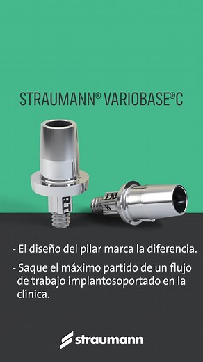 ☝️Straumann®️ Variobase®️ ofrece toda una variedad de opciones de tratamiento para la realización de restauraciones protésicas de un solo diente, de varios dientes y de arcada completa. #Straumann #Implantologia #Dental #Odontologia #Implantesdentales | Straumann Peru