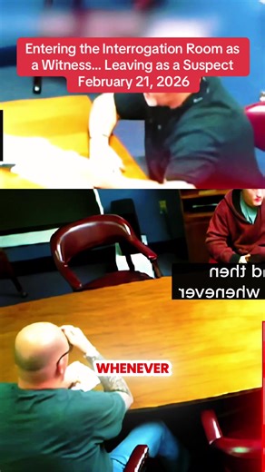 Entering the Interrogation Room as a Witness… Leaving as a Suspect. #copsofftiktok #police #policeofficer #bodycam #cops