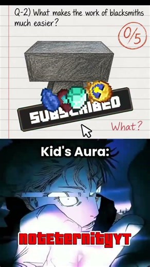 minecraft exam anvil meme #minecraft #shorts #memes